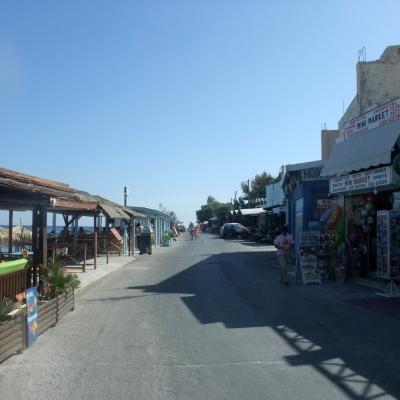 Geschäfte und Lokale an der Strandstraße
